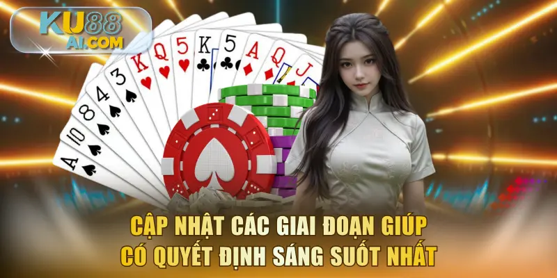 Cập nhật các giai đoạn giúp có quyết định sáng suốt nhất