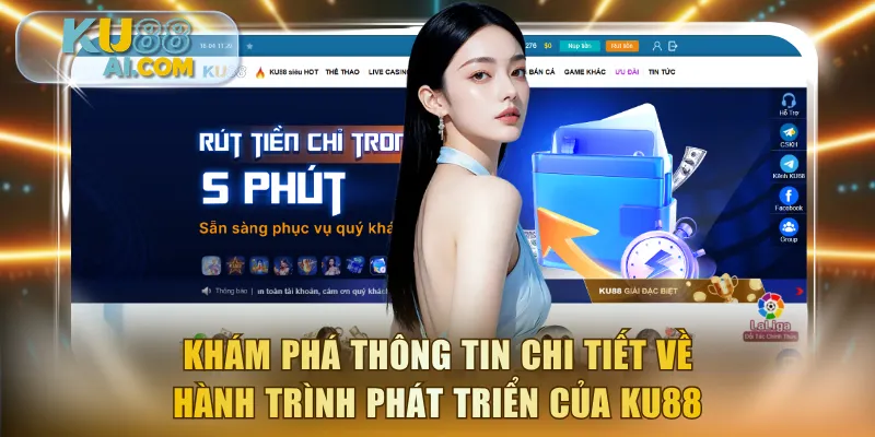 Khám phá thông tin chi tiết về hành trình phát triển của KU88