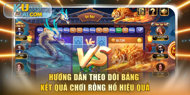 Mẹo chơi Dragon Tiger theo dõi bảng lịch sử kết quả
